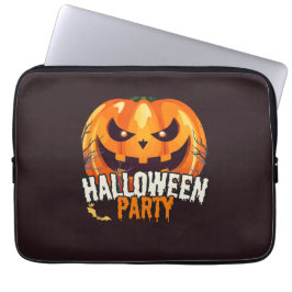 ハロウィンパーティー – ジャックオーランタンデザイン ラップトップスリーブ