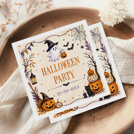 ハロウィンパーティー スタンダードカクテルナプキン