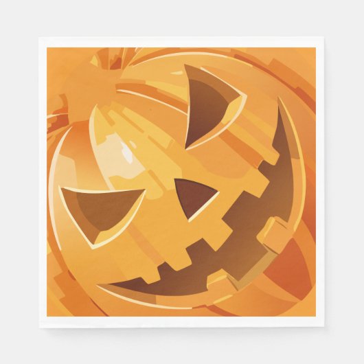 ハロウィンパーティー スタンダードランチョンナプキン (正面)