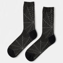 ハロウィンパーティー スパイダーウェブ 太字 黒