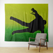 ハロウィンパーティー ゾンビの写真撮影用背景 プロップ タペストリー (インサイチュ(横))