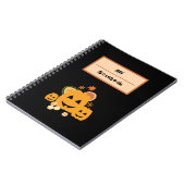 ハロウィンパーティー ノートブック (左側)