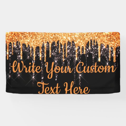 ハロウィンパーティー フォトブース 背景 オレンジ 黒 横断幕 (横)