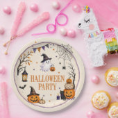 ハロウィンパーティー ペーパープレート (パーティー)