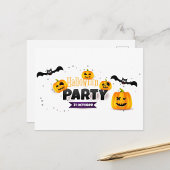 ハロウィンパーティー ポストカード