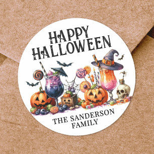 ハロウィンパーティー ラウンドシール