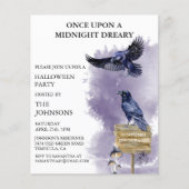 ハロウィンパーティー　ラヴェン　クロウ　水彩画 (正面)