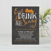 ハロウィンパーティー, 仮装パーティー, 大人パーティー 招待状 (スタンド正面)