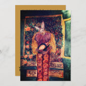 ハロウィンパーティー！ 招待状 (正面/裏面)