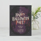 ハロウィンパーティー 招待状 (スタンド正面)