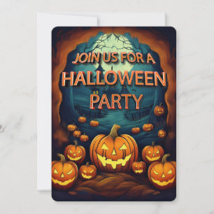 ハロウィンパーティー 招待状