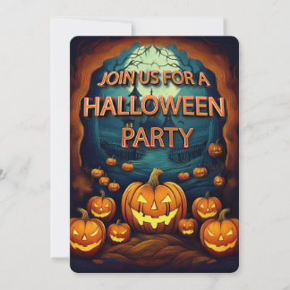 ハロウィンパーティー 招待状