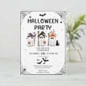  ハロウィンパーティー  招待状 (スタンド正面)