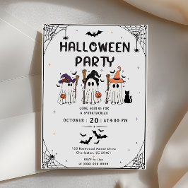  ハロウィンパーティー  招待状