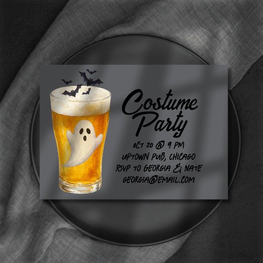 ハロウィンパーティー 招待状