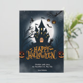 ハロウィンパーティー  招待状 (スタンド正面)