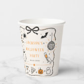 ハロウィンパーティー 紙コップ (正面)
