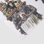 ハロウィンパーティー 魔女 水彩 薄葉紙 (詳細)