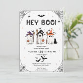 ハロウィンパーティー Hey Boo 招待状 (スタンド正面)