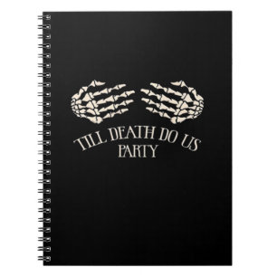 ハロウィンパーティー Till Death Do Us Party ノートブック