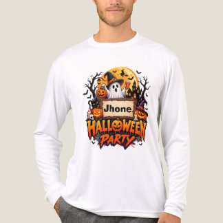 ハロウィンパーティーTシャツ オーダーメイド 名前入り トライブレンドTシャツ