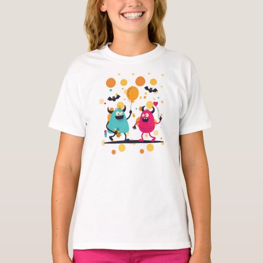 ハロウィンパーティTシャツ" Tシャツ (正面)