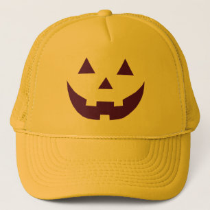 ハロウィンパープルイエローハロウィーンのカボチャのちょうちんカボチャ キャップ