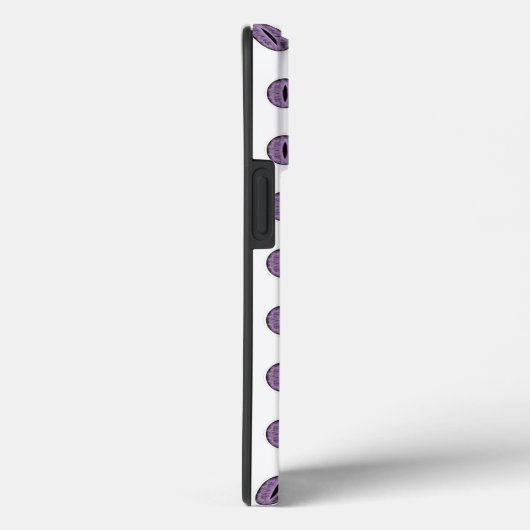 ハロウィンパープル水玉模様の目 Case-Mate iPhoneケース (裏面 / 右)