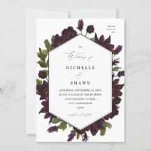 ハロウィンパープル結婚フローラ