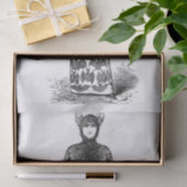 ハロウィンビクトリアンのコスチュームの切り離し 薄葉紙 (ギフト)