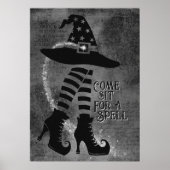ハロウィンビクトリアンの美的予算ポスター ポスター (正面)