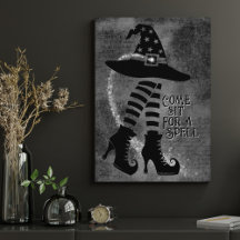 ハロウィンビクトリアンの美的予算ポスター