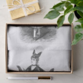 ハロウィンビクトリアンの衣装こうもりの切り離し 薄葉紙 (ギフト)