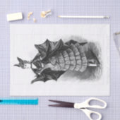 ハロウィンビクトリアンの衣装こうもりの切り離し 薄葉紙 (クラフト)