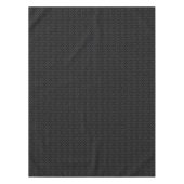 ハロウィンビクトリアンブラックブロケードダマスク テーブルクロス (正面)