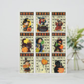 ハロウィンビンゴポケットカードクリップアートシート (スタンド正面)