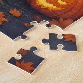 ハロウィンビーグルのかぼちゃ畑アート ジグソーパズル (側面)