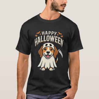 ハロウィンビーグル犬デザイン_1 Tシャツ