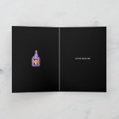 ハロウィンビールのためにあなたグリーティングカード カード (内部)