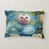 ハロウィンピロー&ポーフ アクセントクッション (裏面)