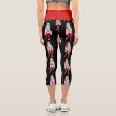 ハロウィンピンアップ幽霊点 カプリレギンス (裏面)