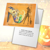 ハロウィンファッショニスタグリーティングカード カード