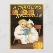 ハロウィンファッションド幽霊物語の子供たち ポストカード (正面)