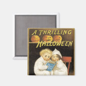 ハロウィンファッションド幽霊物語の子供たち マグネット (正面/裏面)