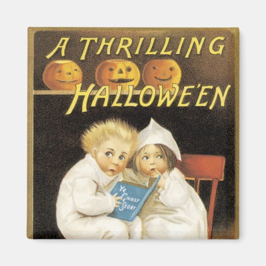 ハロウィンファッションド幽霊物語の子供たち マグネット (正面)
