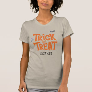 ハロウィンファミリーマッチングコスチューム トリックオアトリート Tシャツ