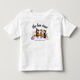 ハロウィンファミリーTシャツ オーダーメイド Booクルー トドラーTシャツ