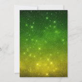 ハロウィンファンシードレスパーティーモンスターズ緑 招待状 (裏面)