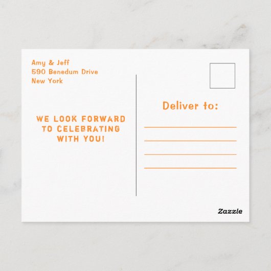 ハロウィンファンシードレス衣装パーティーブラックポストカード ポストカード (裏面)