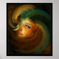 ハロウィンファンタジーアートプリント